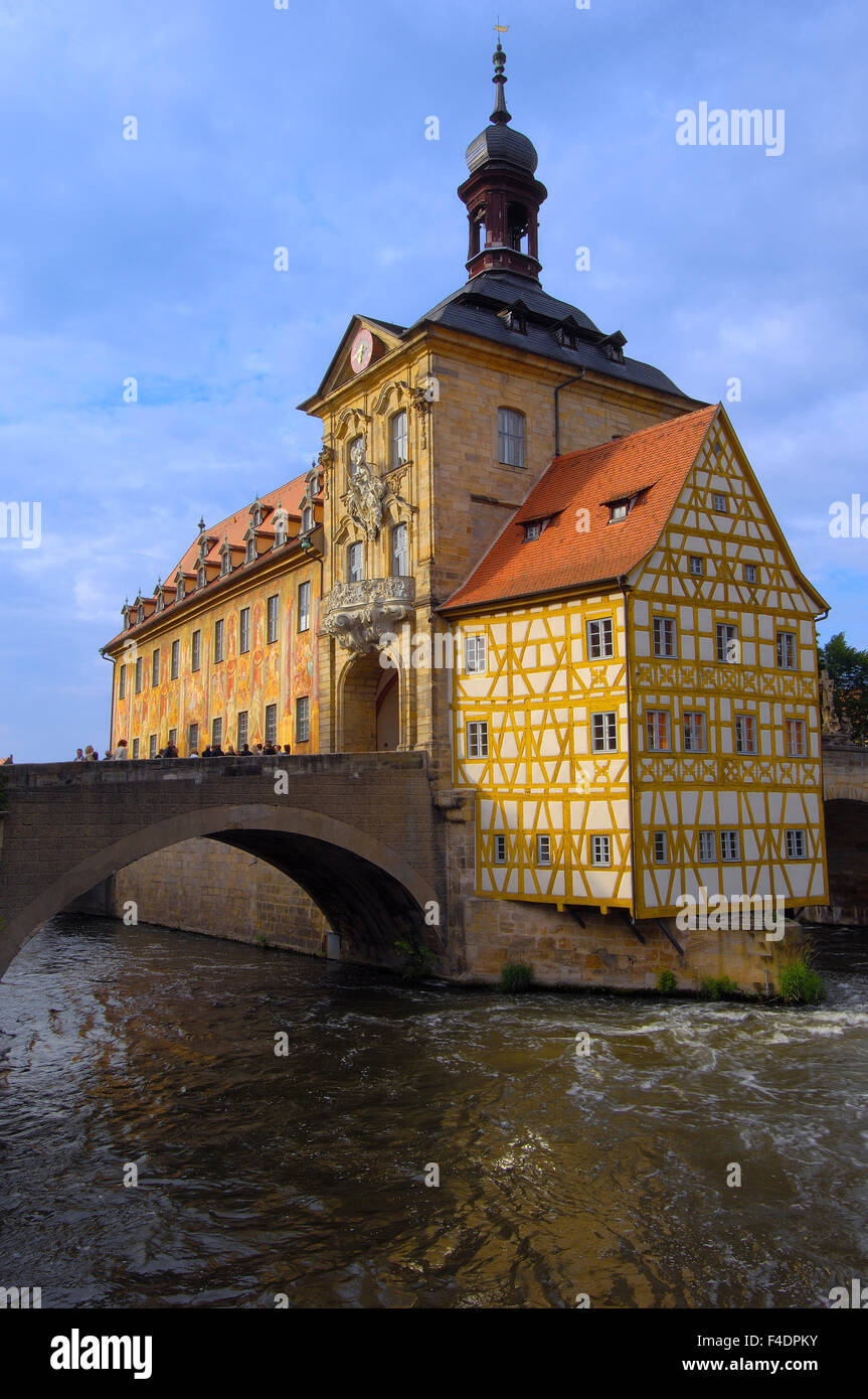 Bamberg, Altes Rathaus, Old Town Hall, UNESCO World Heritage site ...