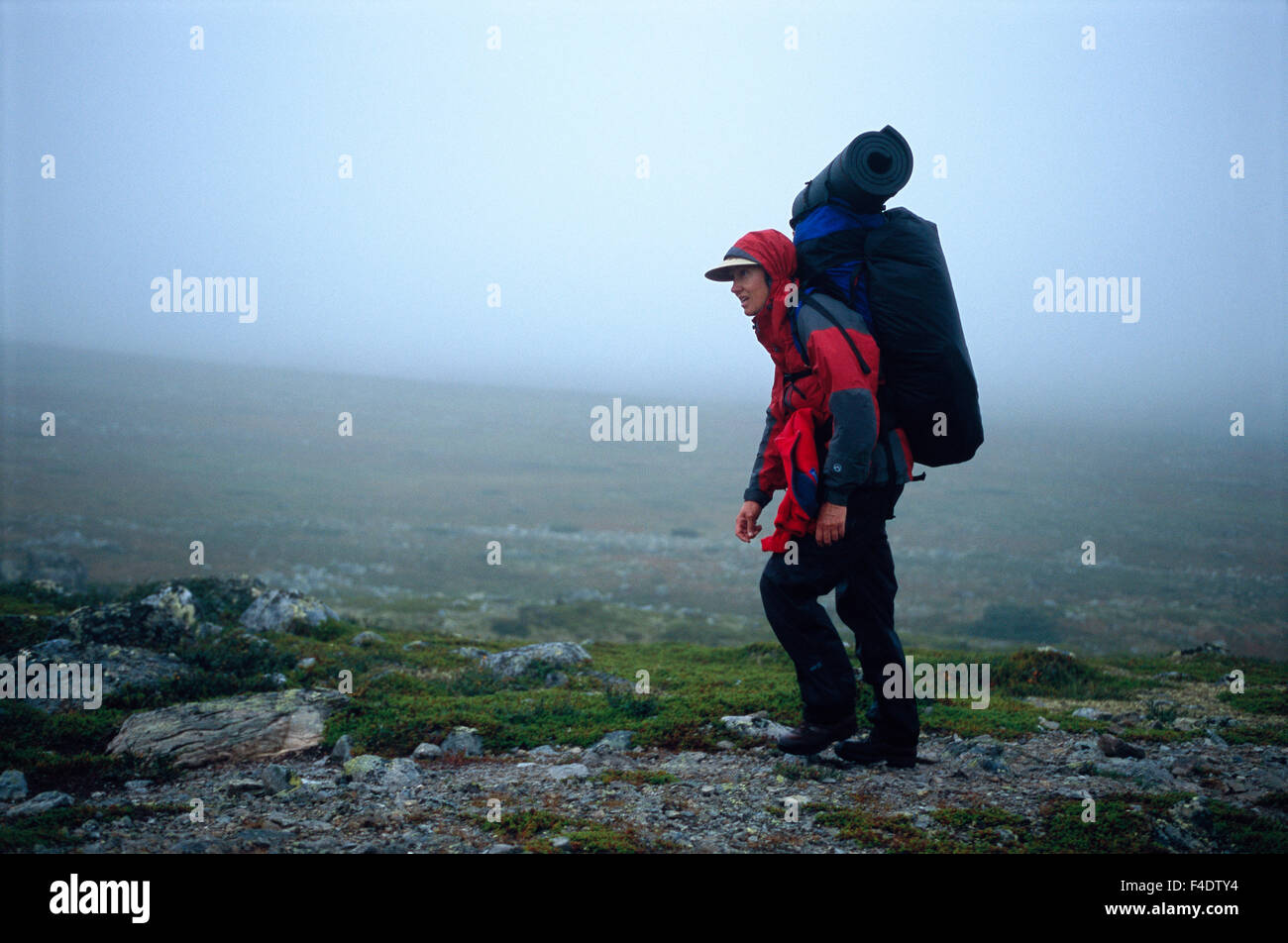 Adults hiking hi-res stock photography and images - Alamy