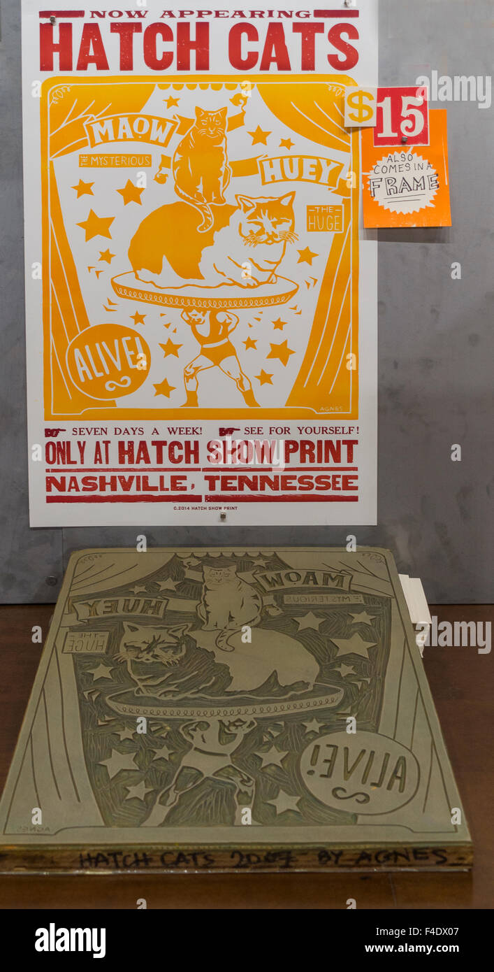 Hatch show print hi-res stock photography and images - Alamy