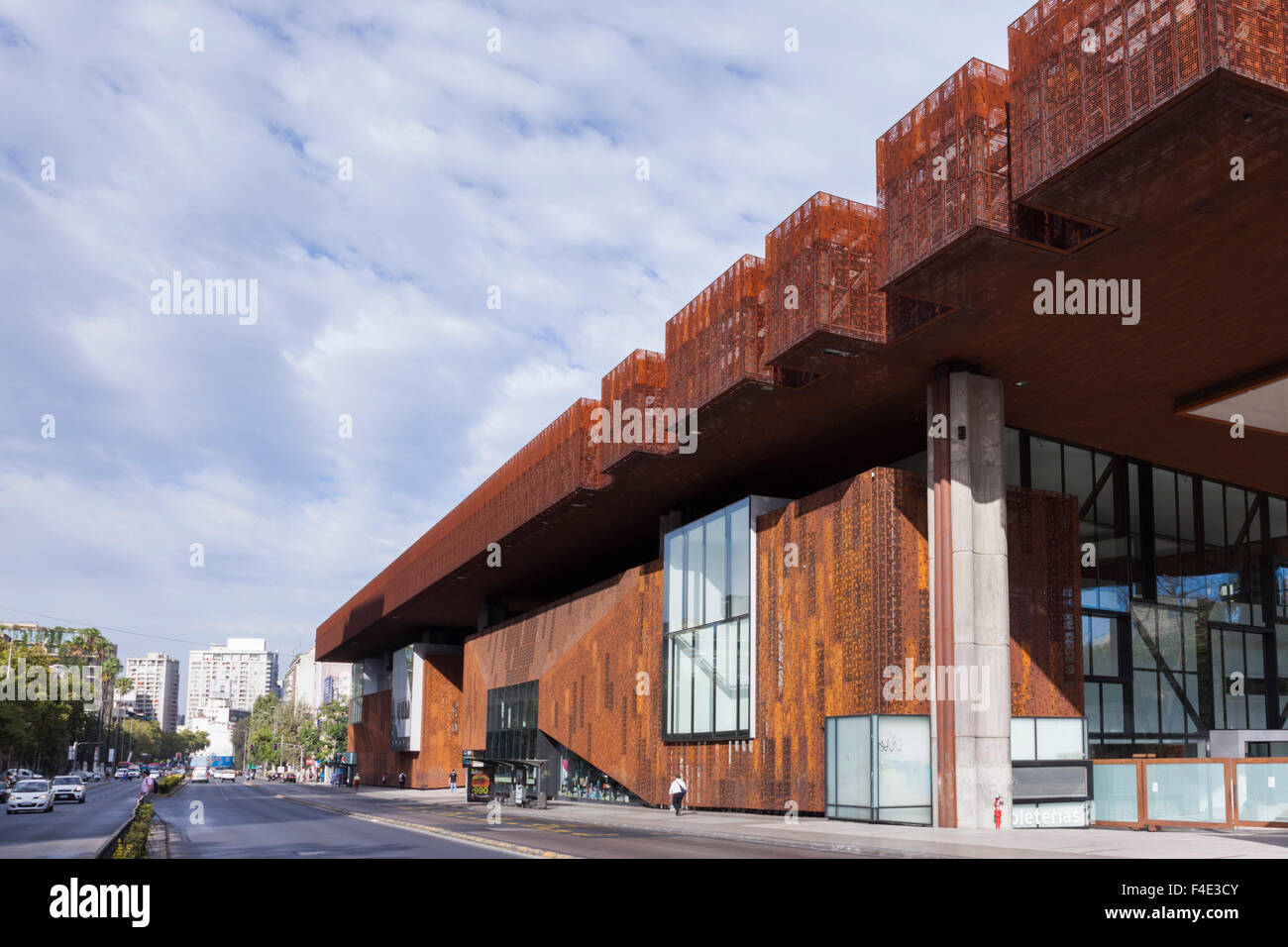 Chile Santiago Centro Cultural Gabriela Mistral Stock Photo Alamy