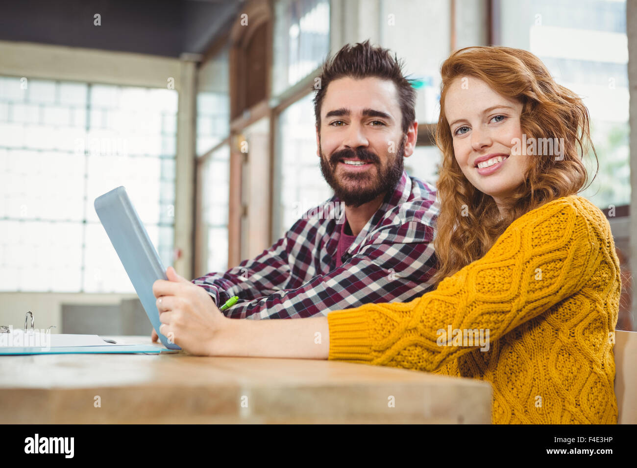 Smiling business people hi-res stock photography and images - Alamy