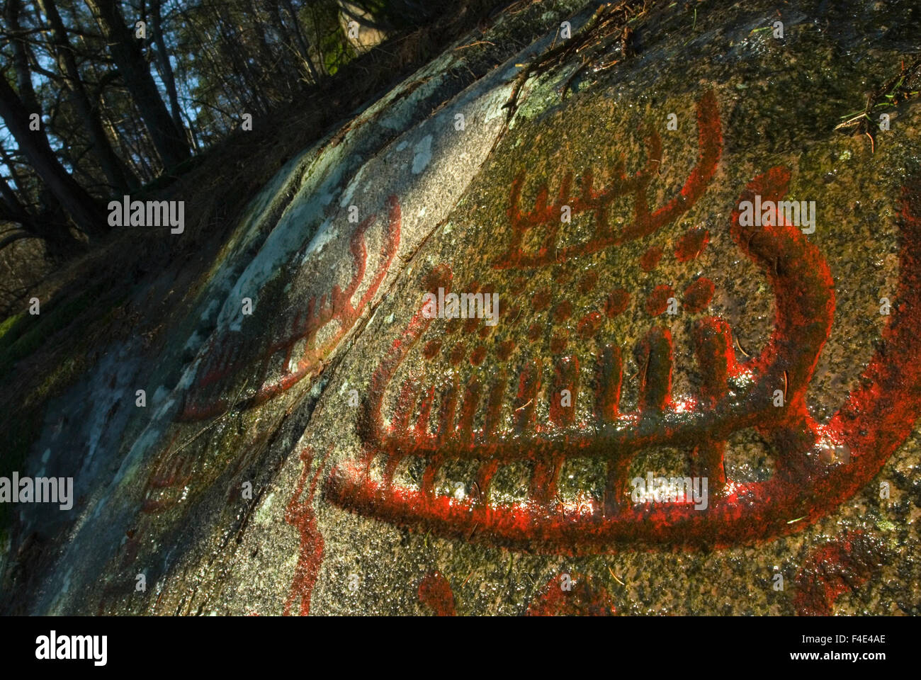 Norway rock carvings hires stock photography and images Alamy