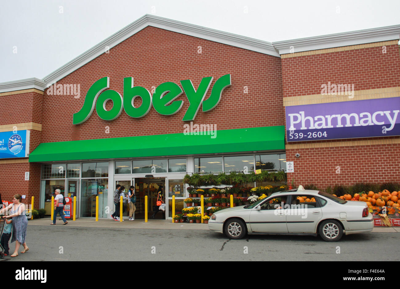 Sobey's Grocery store in Sydney, Nova Scotia. Stock Photo