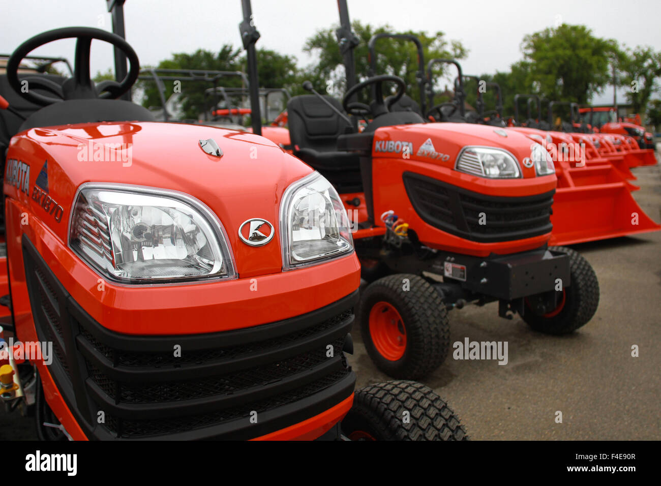 Kubota tractor hires stock photography and images Alamy