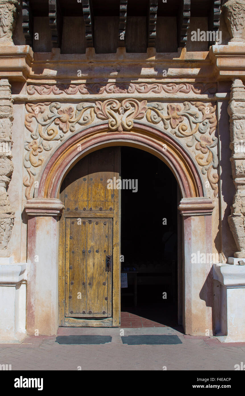 Usa Arizona Tucson Carved Mesquite Wood Main Entry Door To