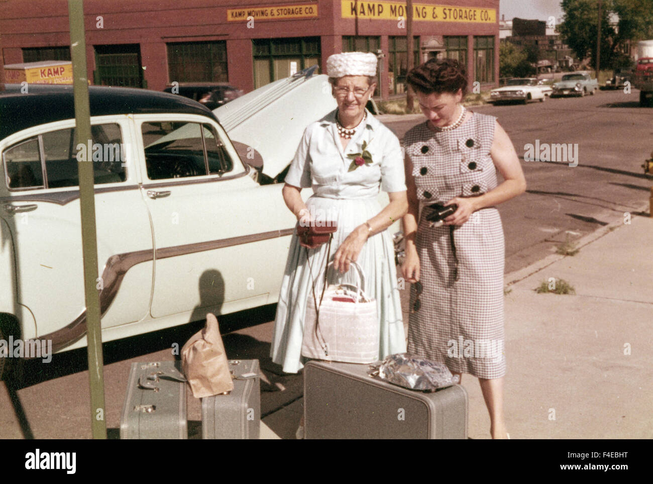 traveling by Amtrak train around the United States in the early 1960s