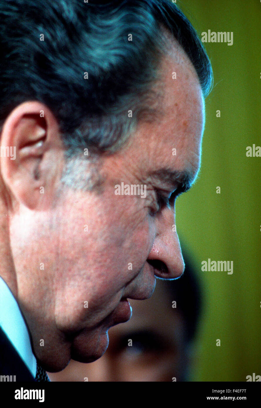 President Richard Nixon. Stock Photo