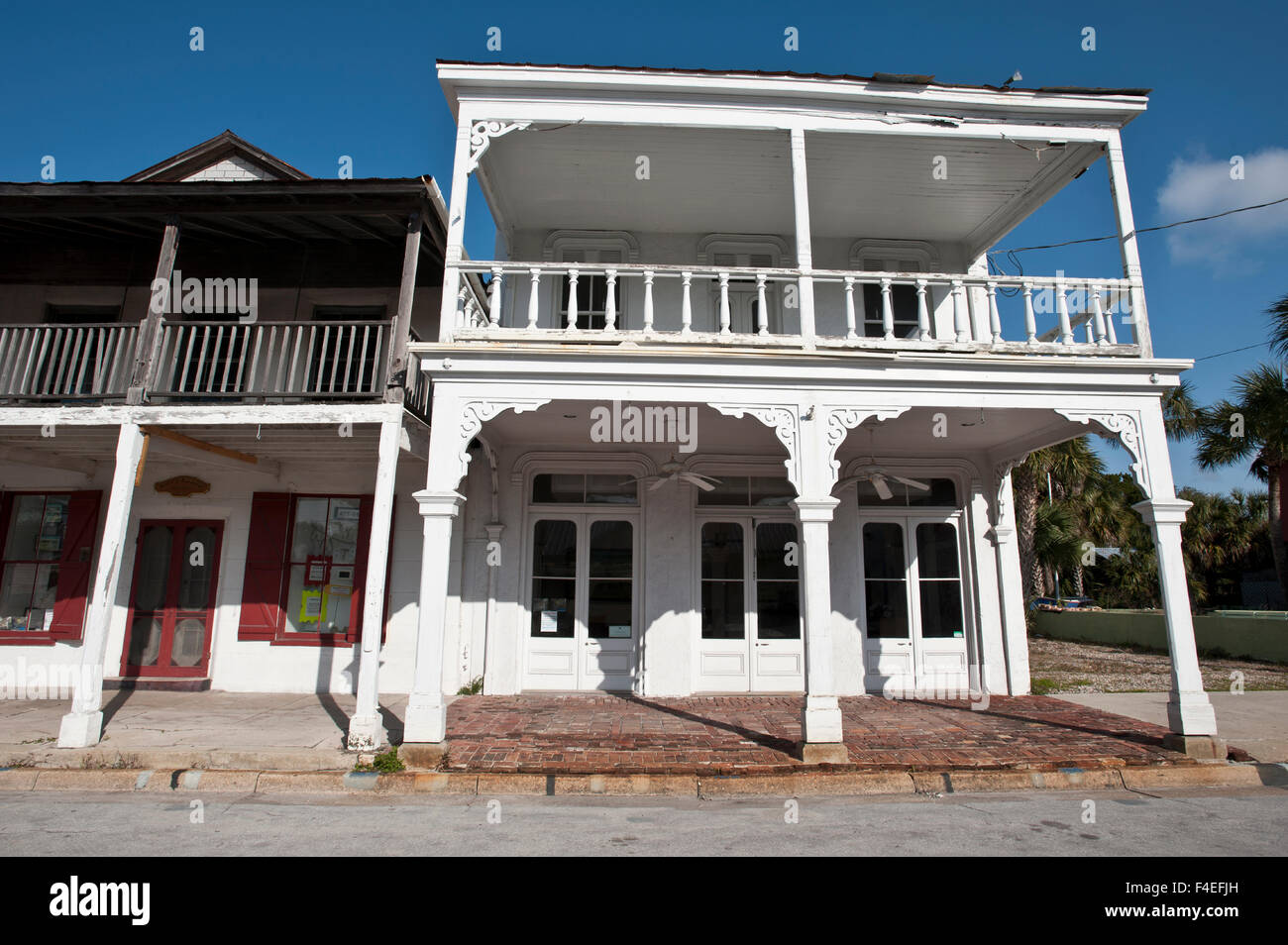 USA, Florida, Cedar Key, Schlemmer Grocery, built in 1880, is the only
