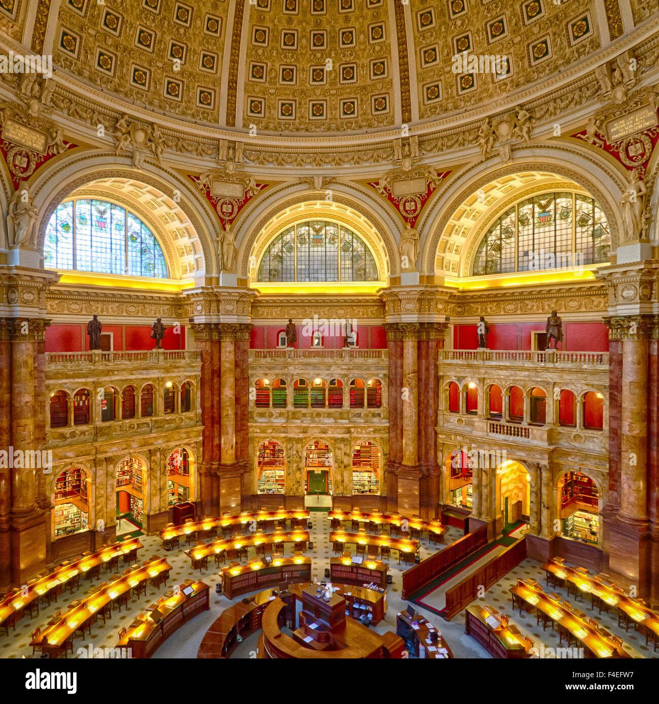 Library of congress reading room hires stock photography and images