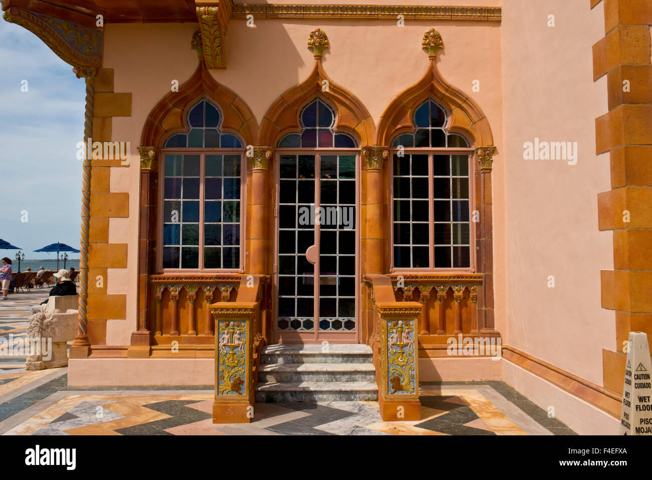USA, Florida, Sarasota, Ringling Estate Grounds, Ringling Mansion Ca' d