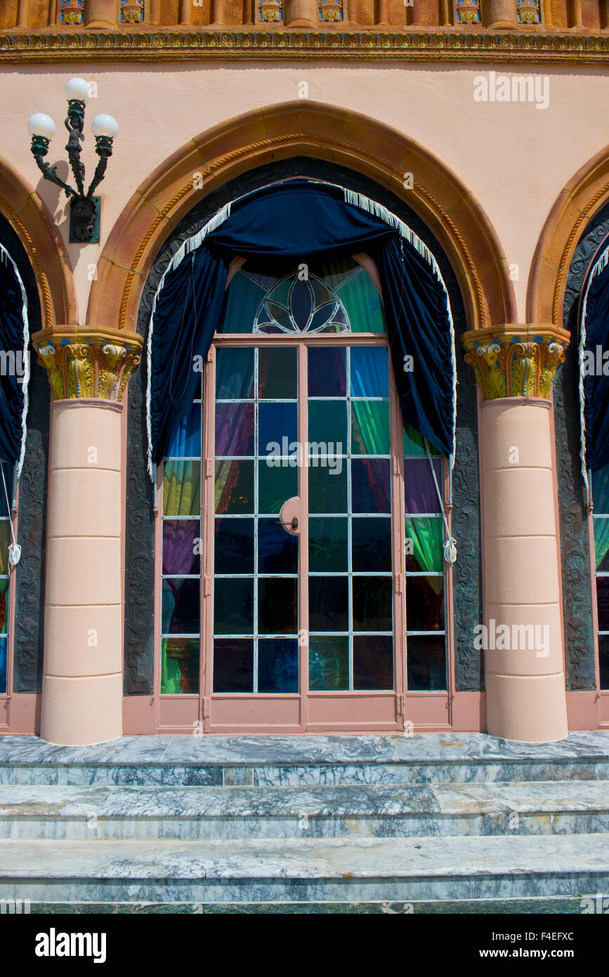USA, Florida, Sarasota, Ringling Estate Grounds, Ringling Mansion Ca' d