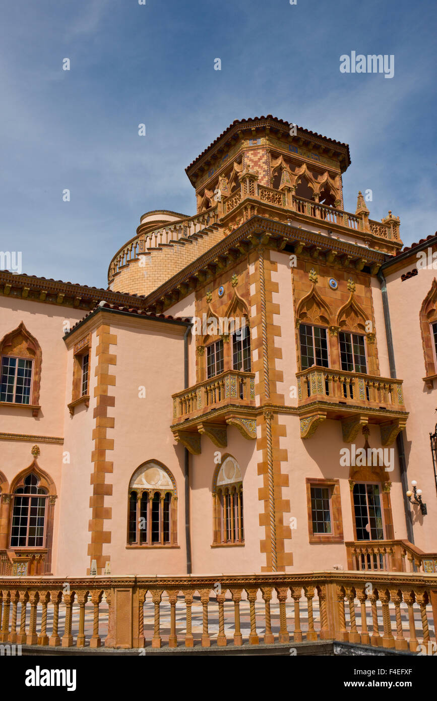 USA, Florida, Sarasota, Ringling Estate Grounds, Ringling Mansion Ca' d