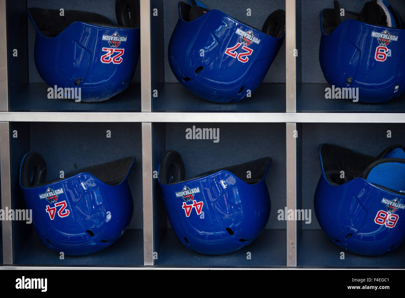 Chicago cubs batting helmets hires stock photography and images Alamy
