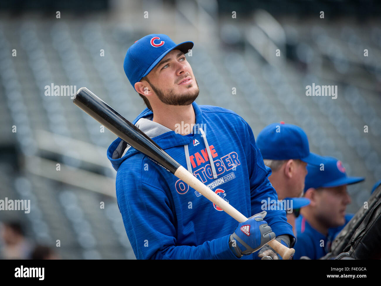 Kris Bryant Chicago Cubs 2021 City Connect Navy Baseball Player