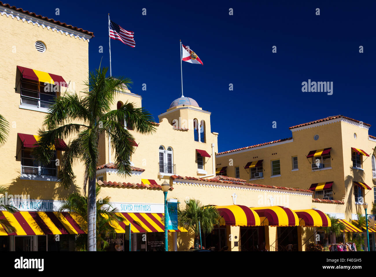 USA, Florida, Delray Beach, Colony Hotel and Cabana Club Stock Photo - Alamy