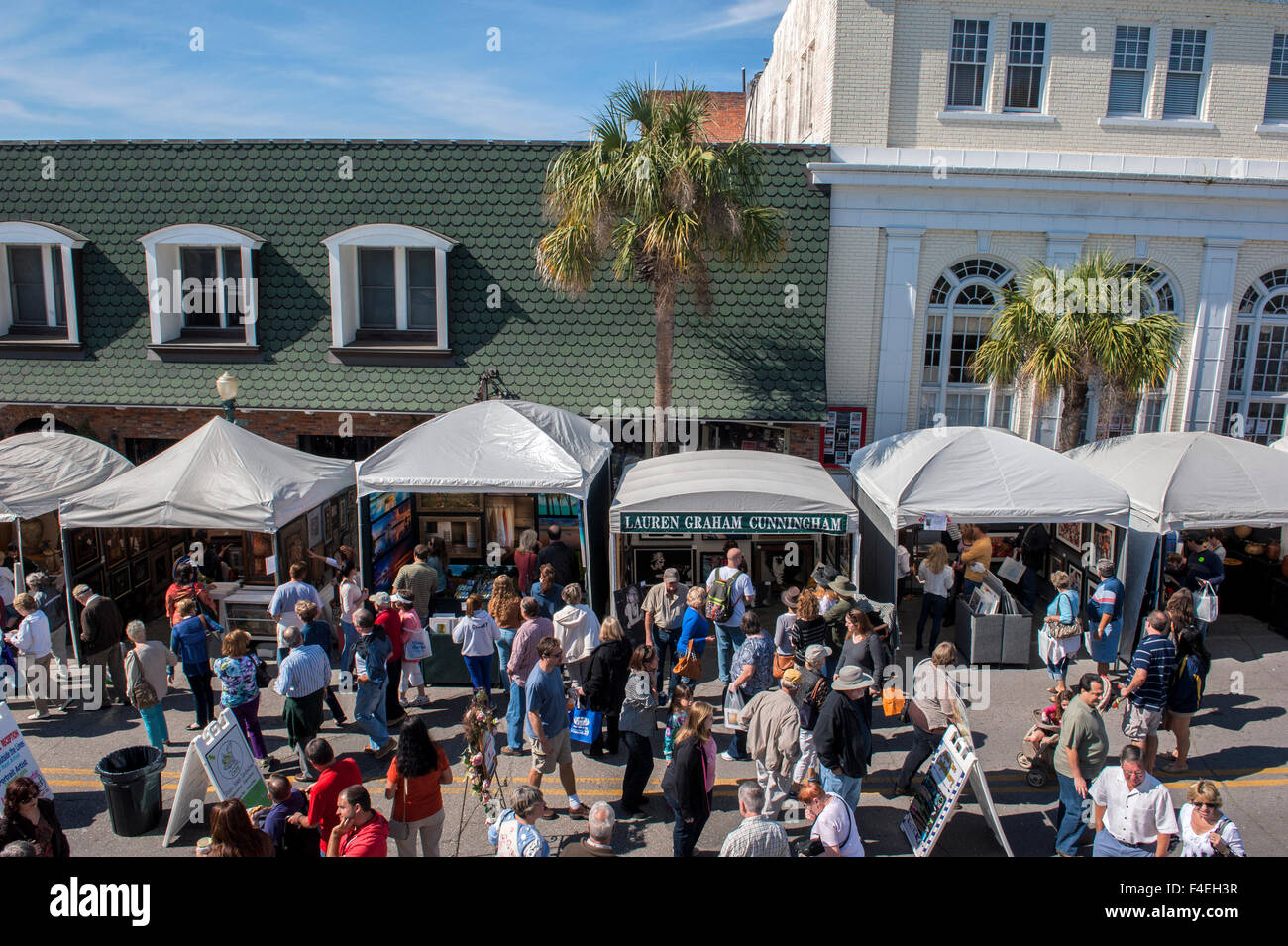 USA, Florida, Mount Dora, art festival Stock Photo Alamy
