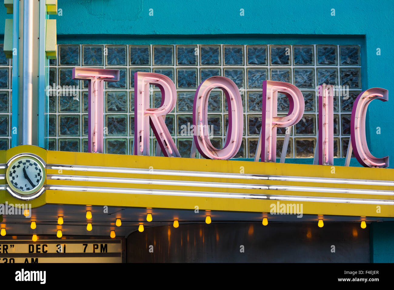 USA, Florida, Florida Keys, Key West, Tropic Cinema Stock Photo Alamy