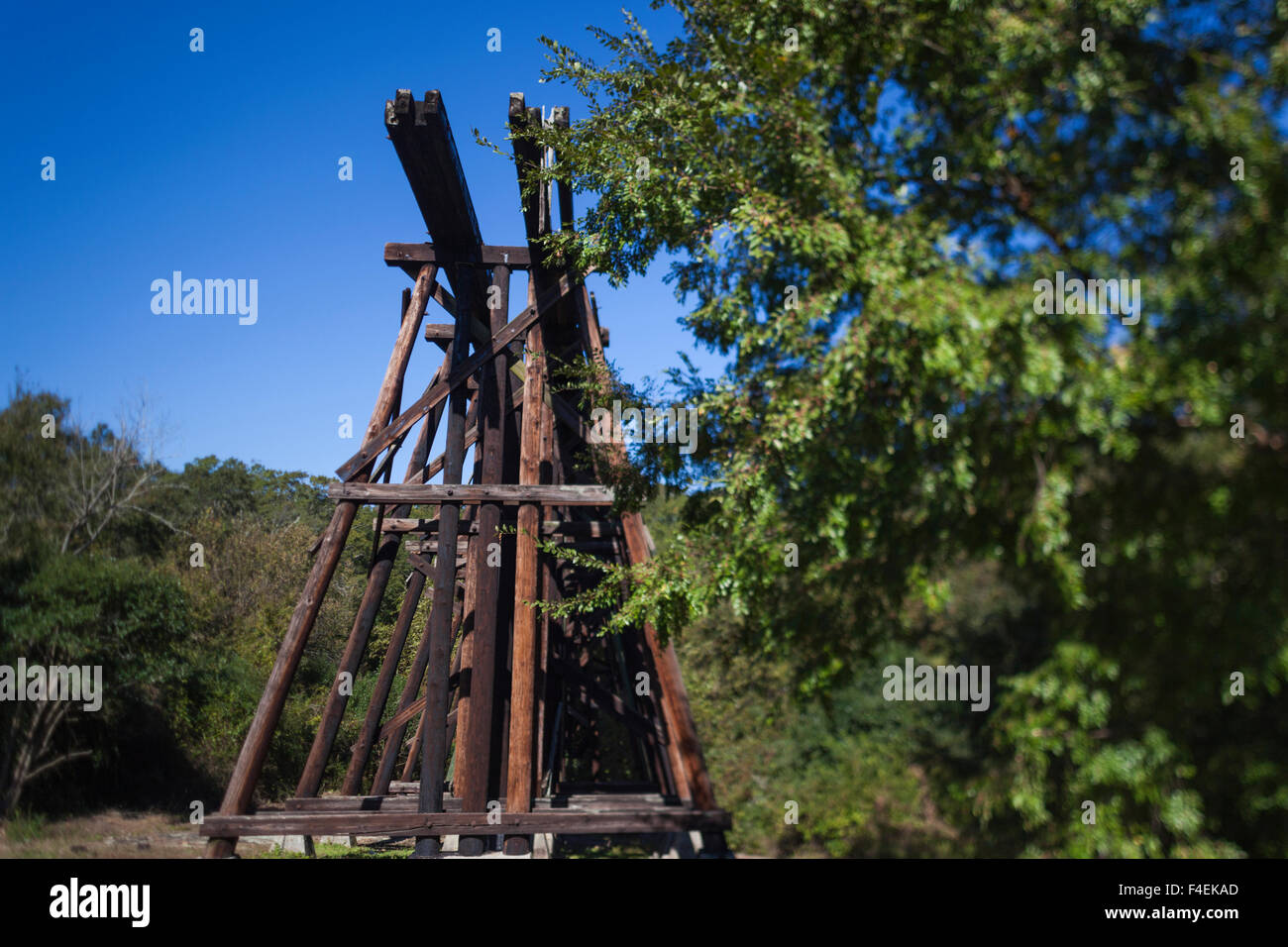 Athens, The Murmur Trestle, 1880 railroad trestle featured on
