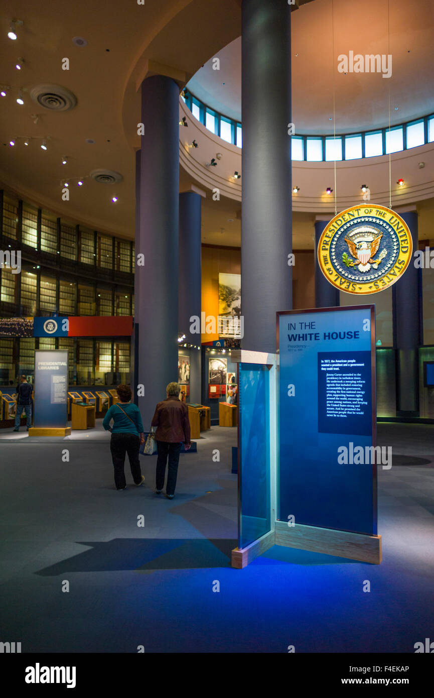 Georgia, Atlanta, Carter Presidential Center, library and museum of