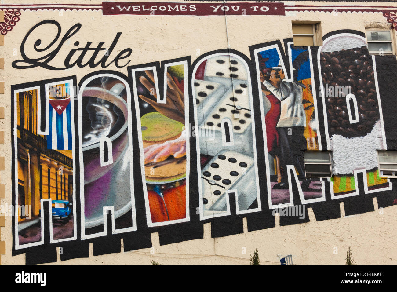 USA, Florida, Miami, Little Havana, Calle Ocho, SW 8th