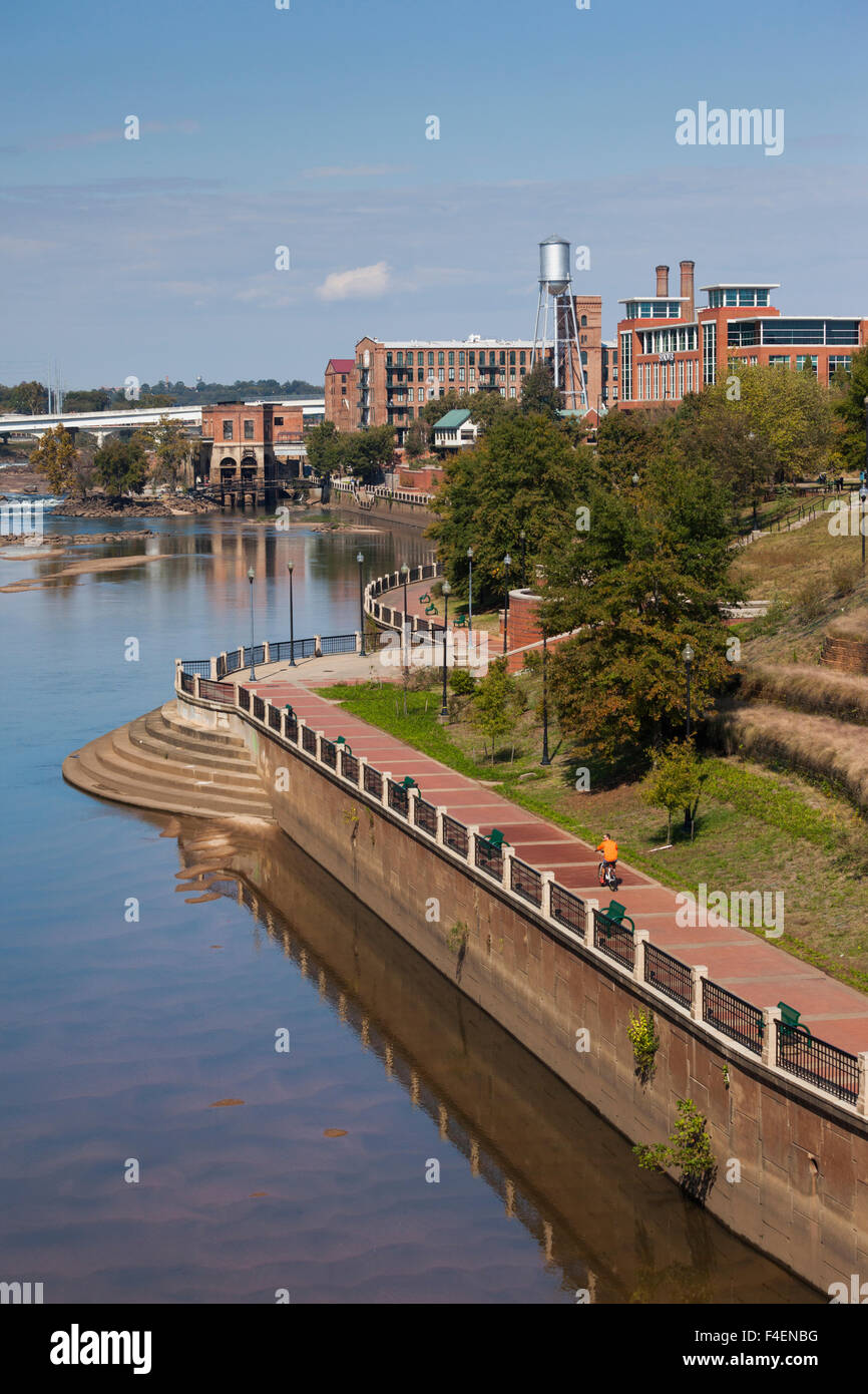 columbus riverfront chattahoochee river hires stock