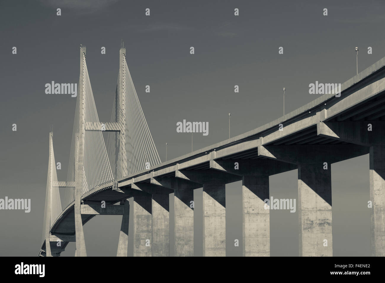 Brunswick, Sidney Lanier Bridge, across the Brunswick River