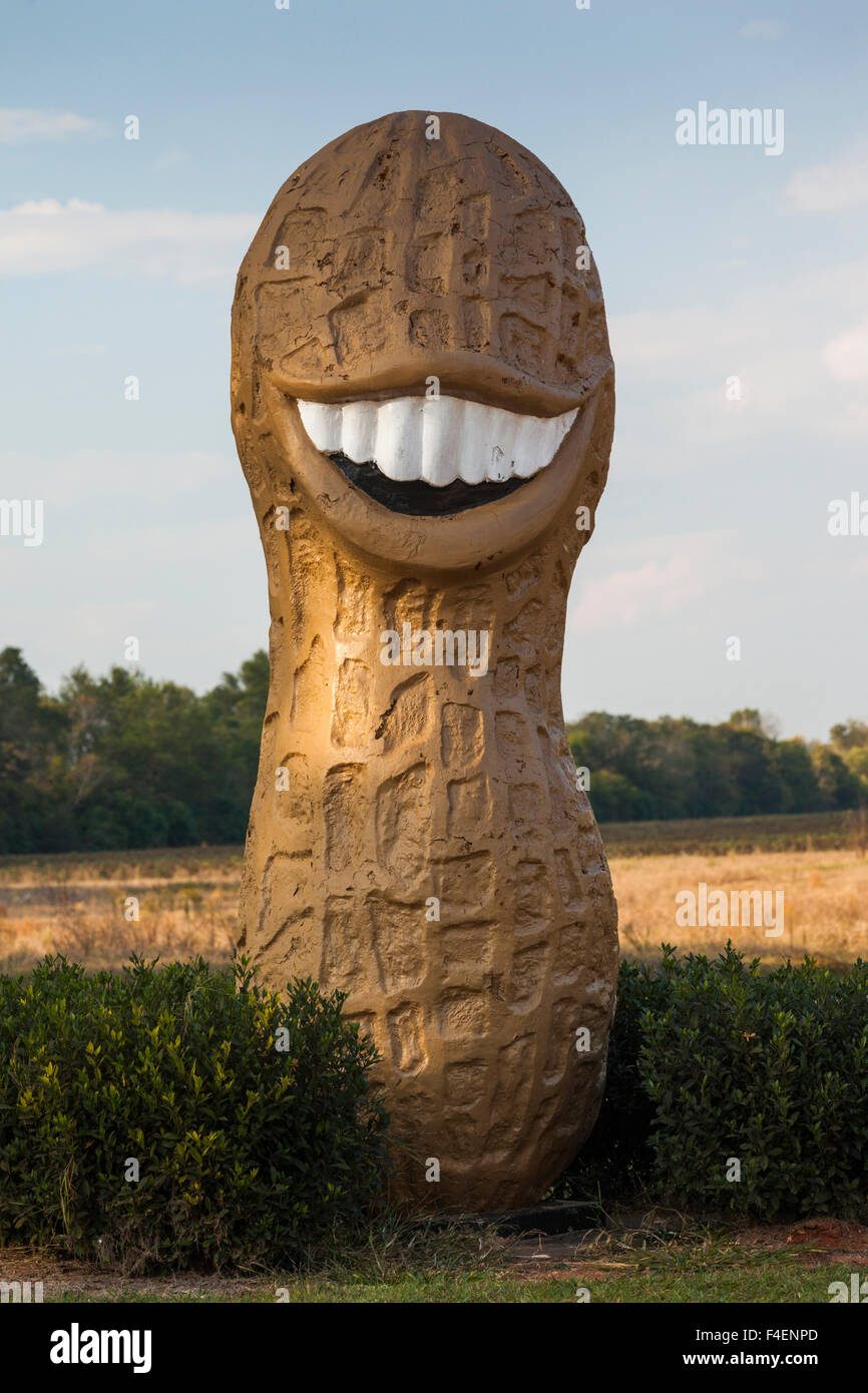 Plains, the Big Peanut, Plains is in Peanutgrowing