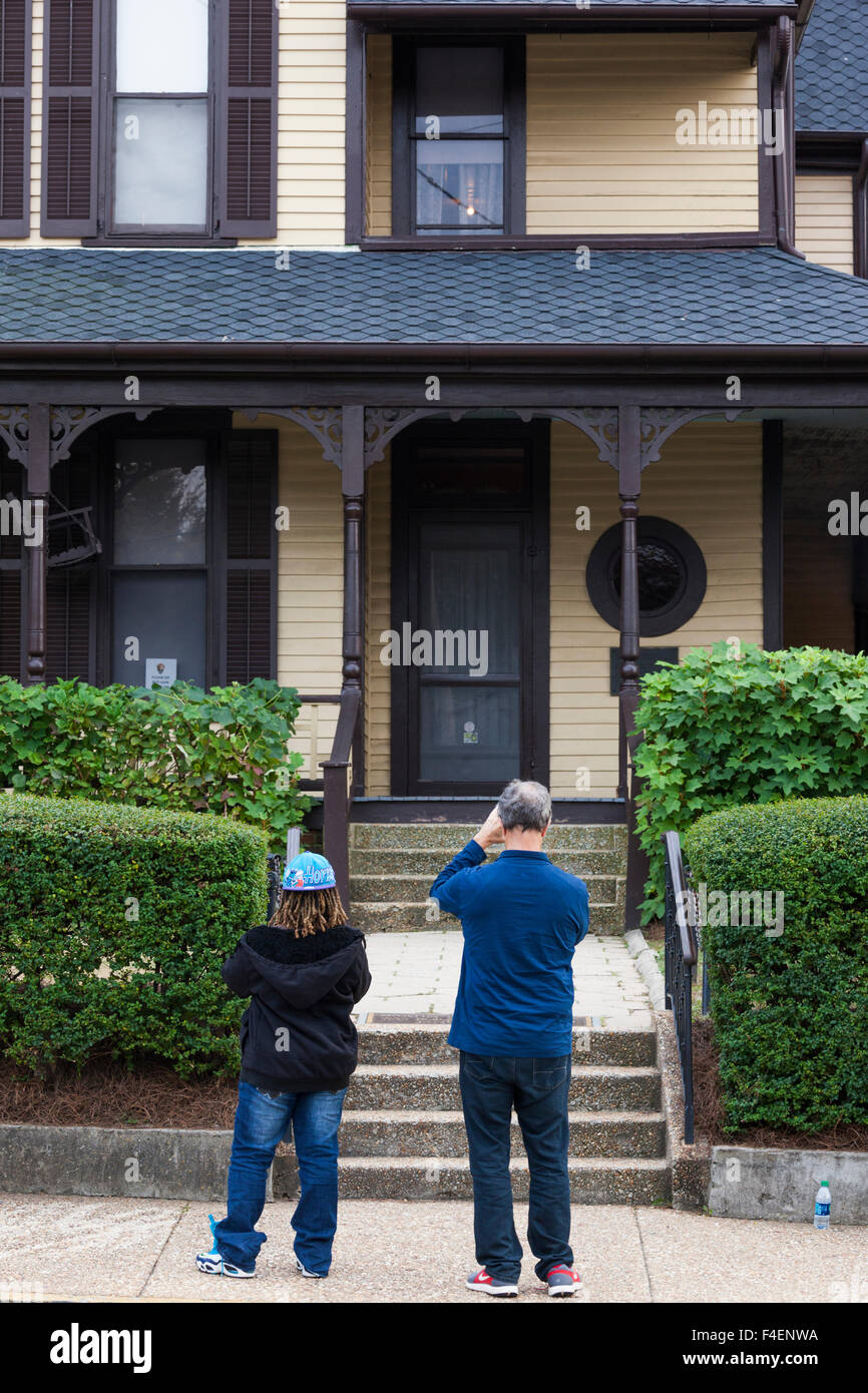 Georgia, Atlanta, Martin Luther King National Historic Site, birthplace of Rev. Martin Luther King Stock Photo