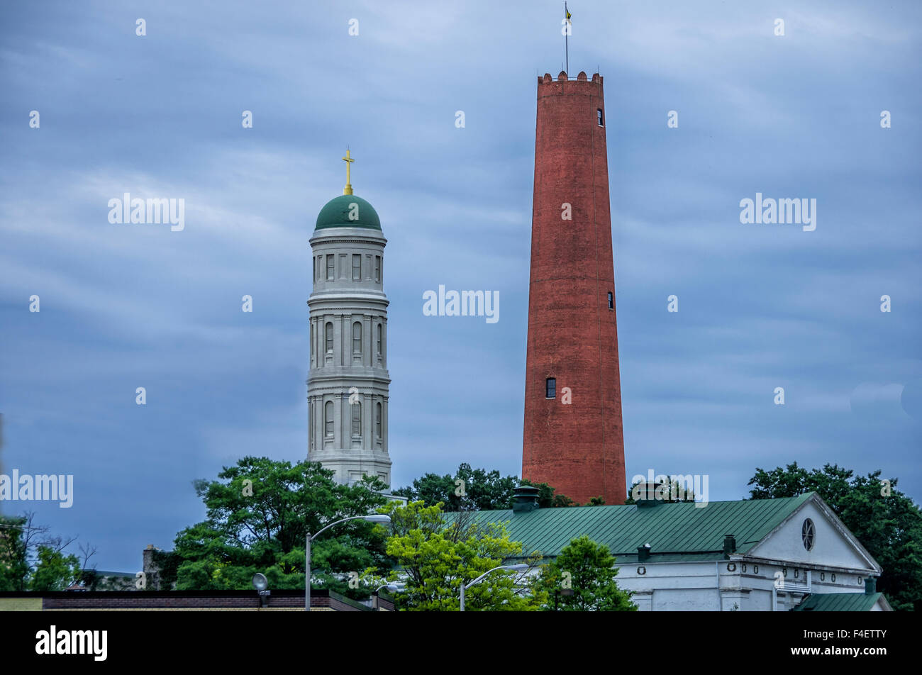 Baltimores historic shot tower hires stock photography and images Alamy
