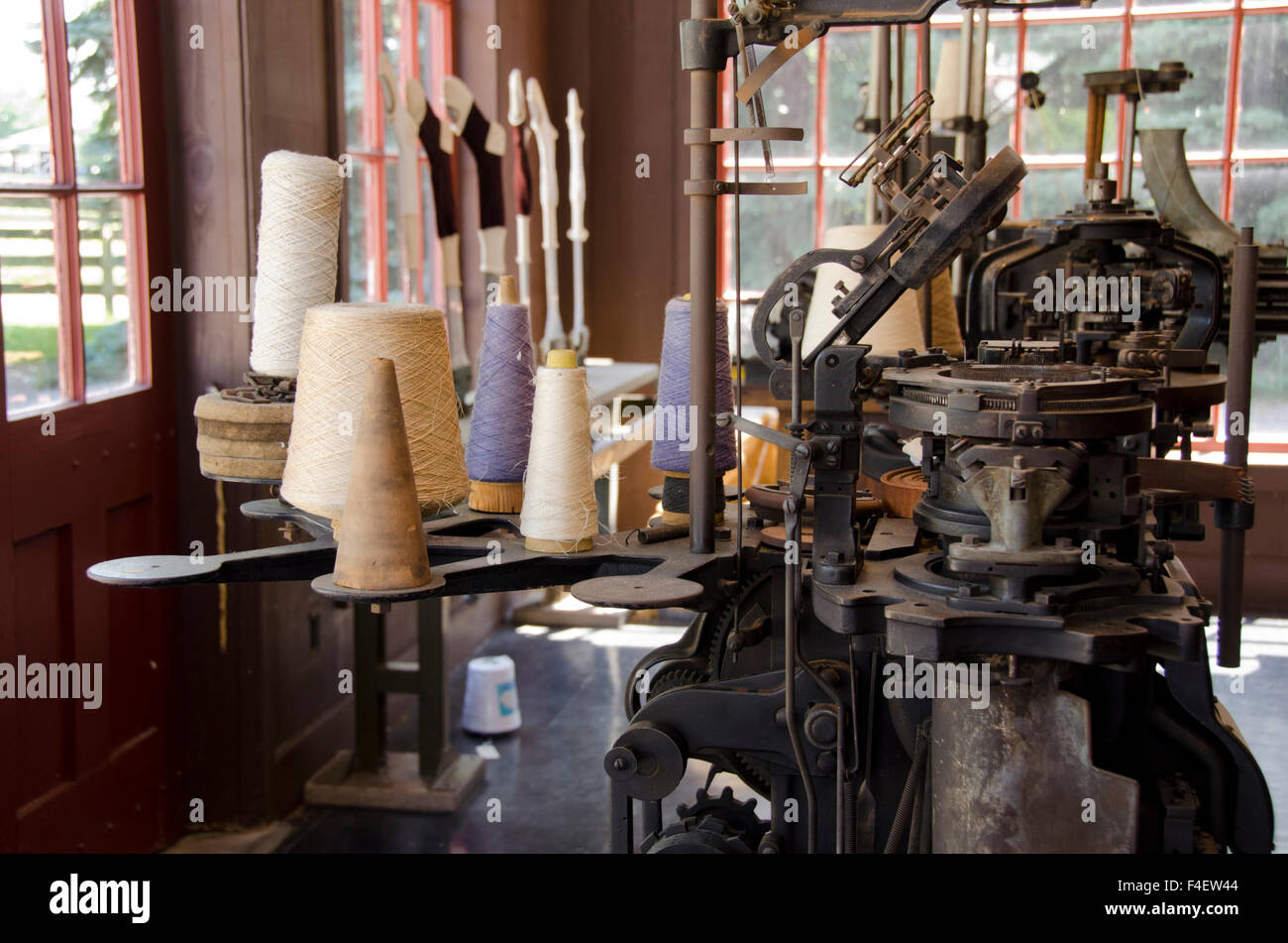 Michigan, Dearborn, Greenfield Village. Open air living museum about