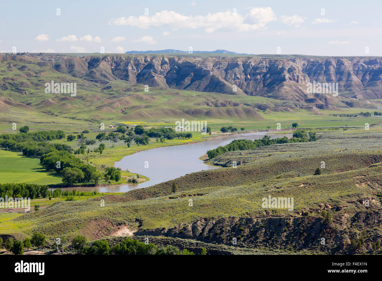 USA, Montana, Upper Missouri River Breaks National Monument, view of