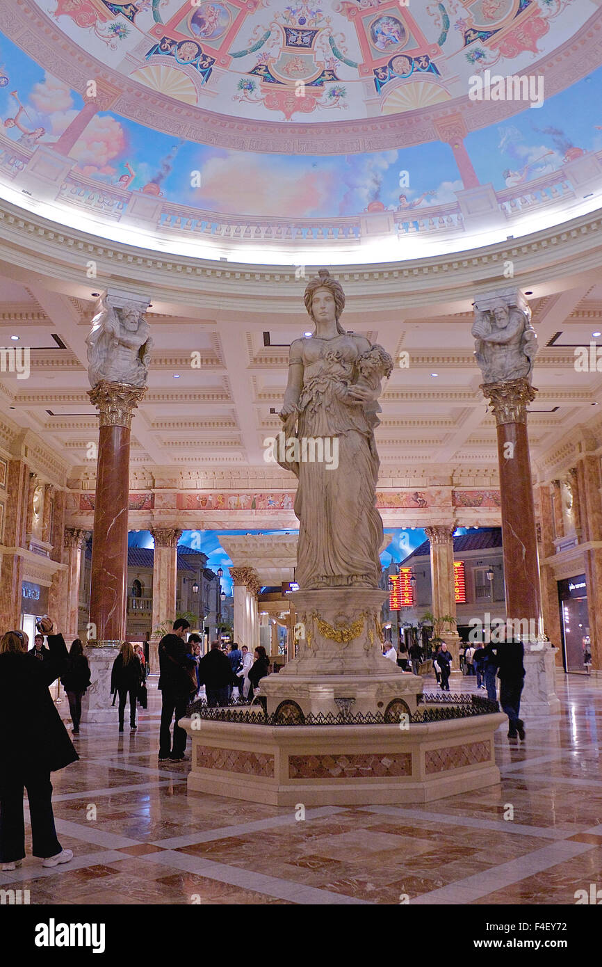 A statue in the Forum Shops at Caesars Palace, Las Vegas Strip