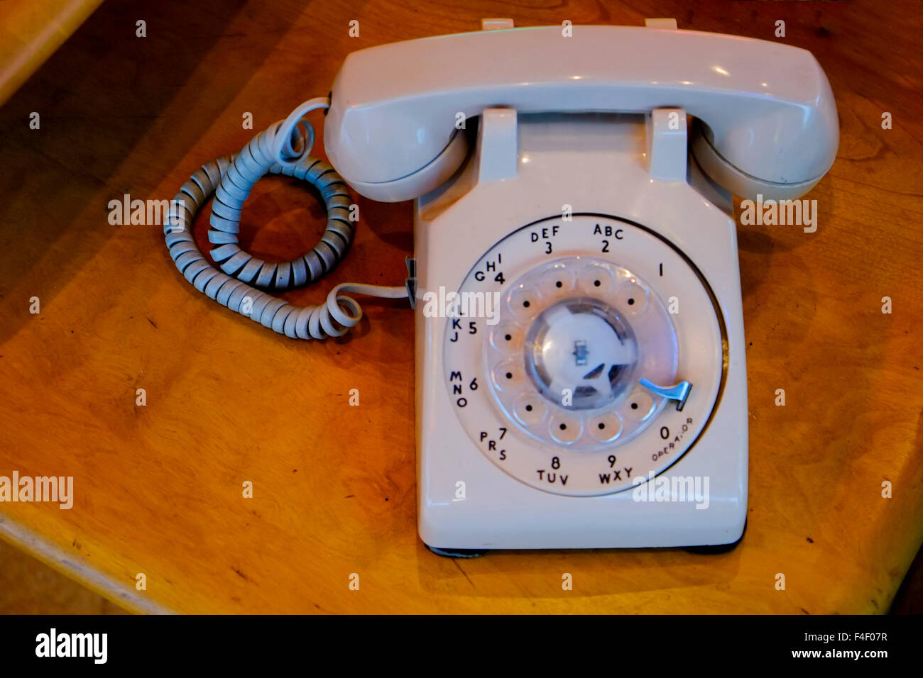 Retro telephone, Wildwood, New Jersey, USA Stock Photo