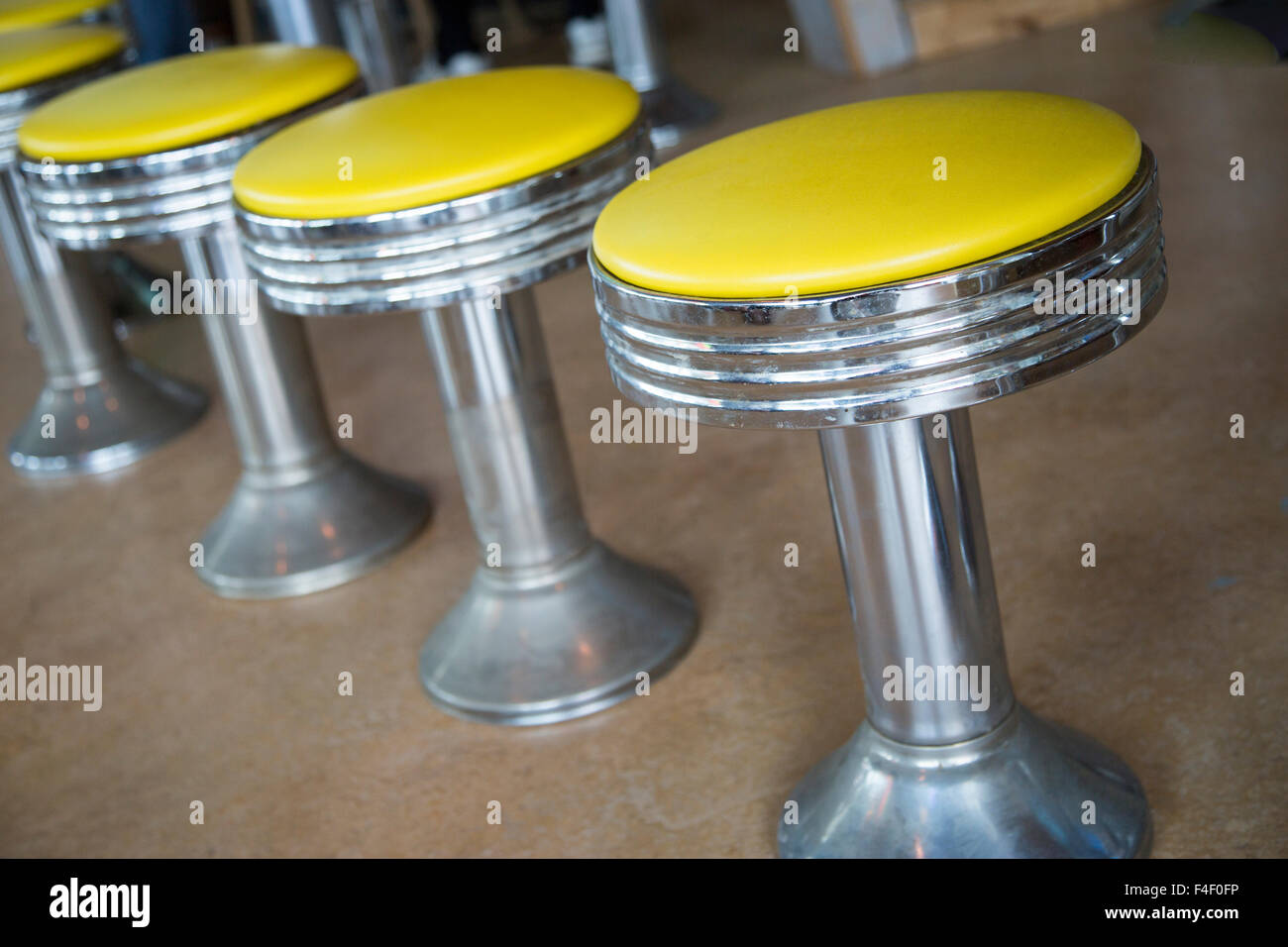 Vintage bar stools, Wildwood, New Jersey, USA Stock Photo Alamy