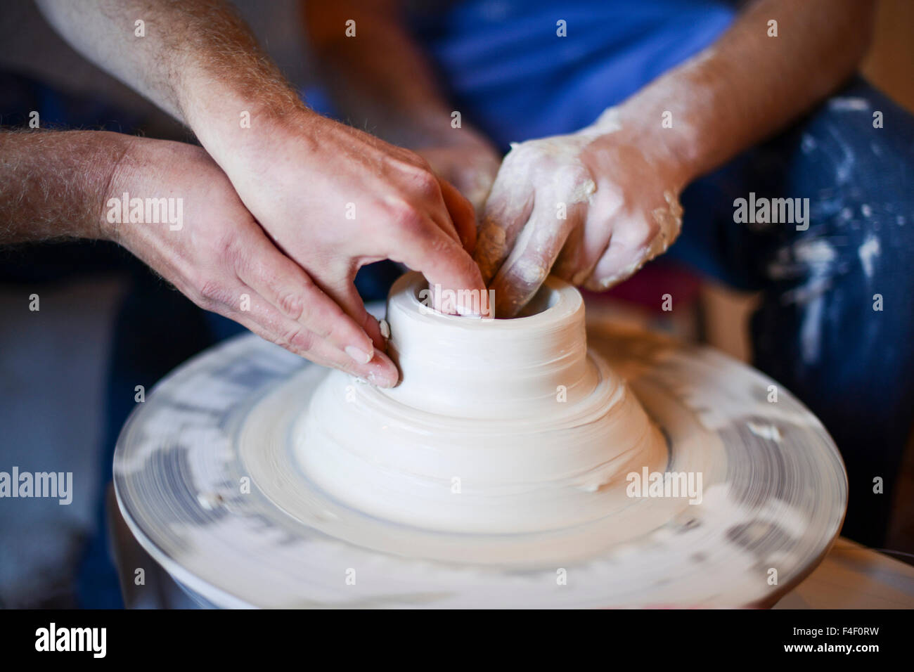 Pottery Class, Santa Fe, New Mexico. USA Stock Photo Alamy