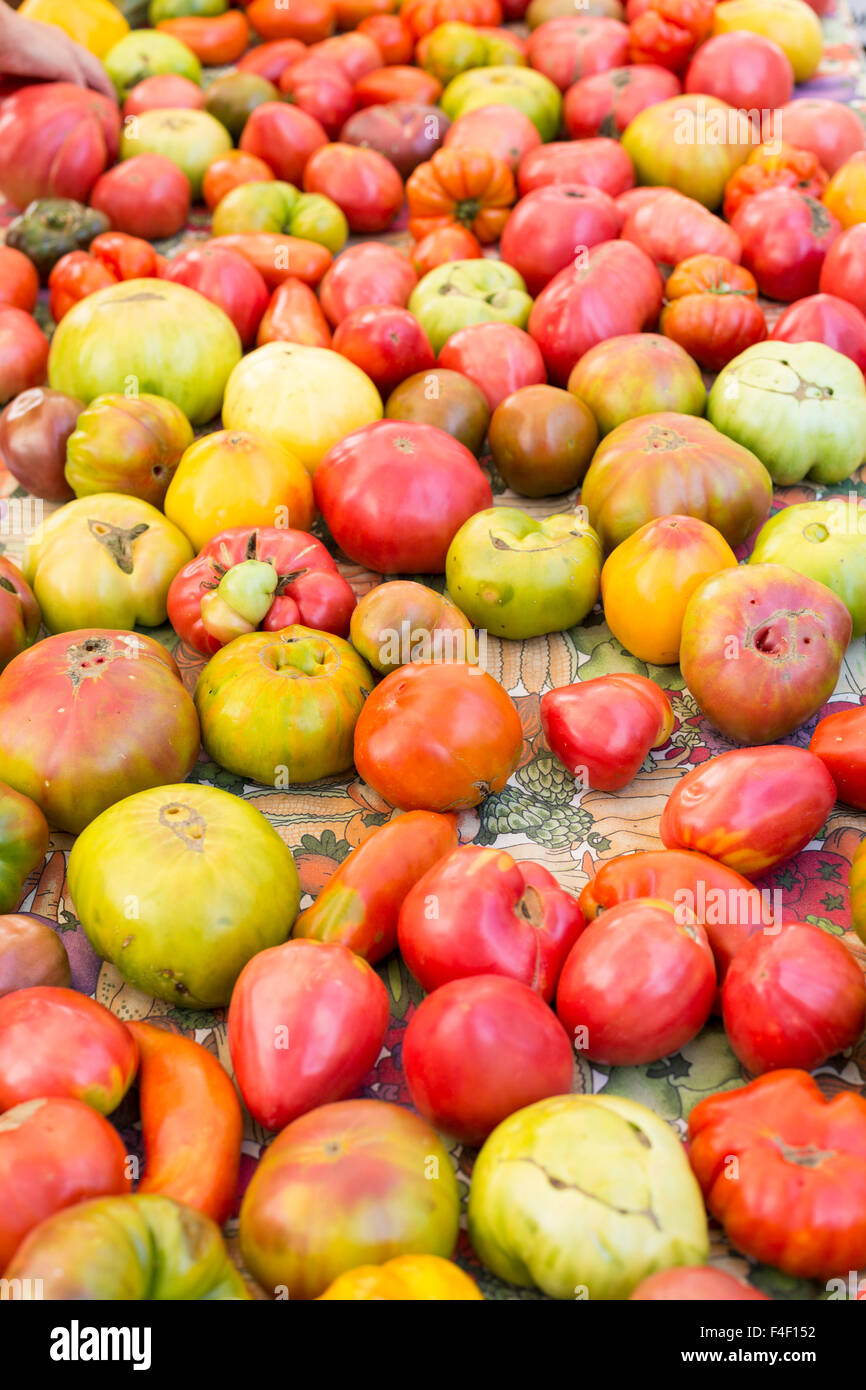New York City, NY, USA. Farmers market Stock Photo - Alamy