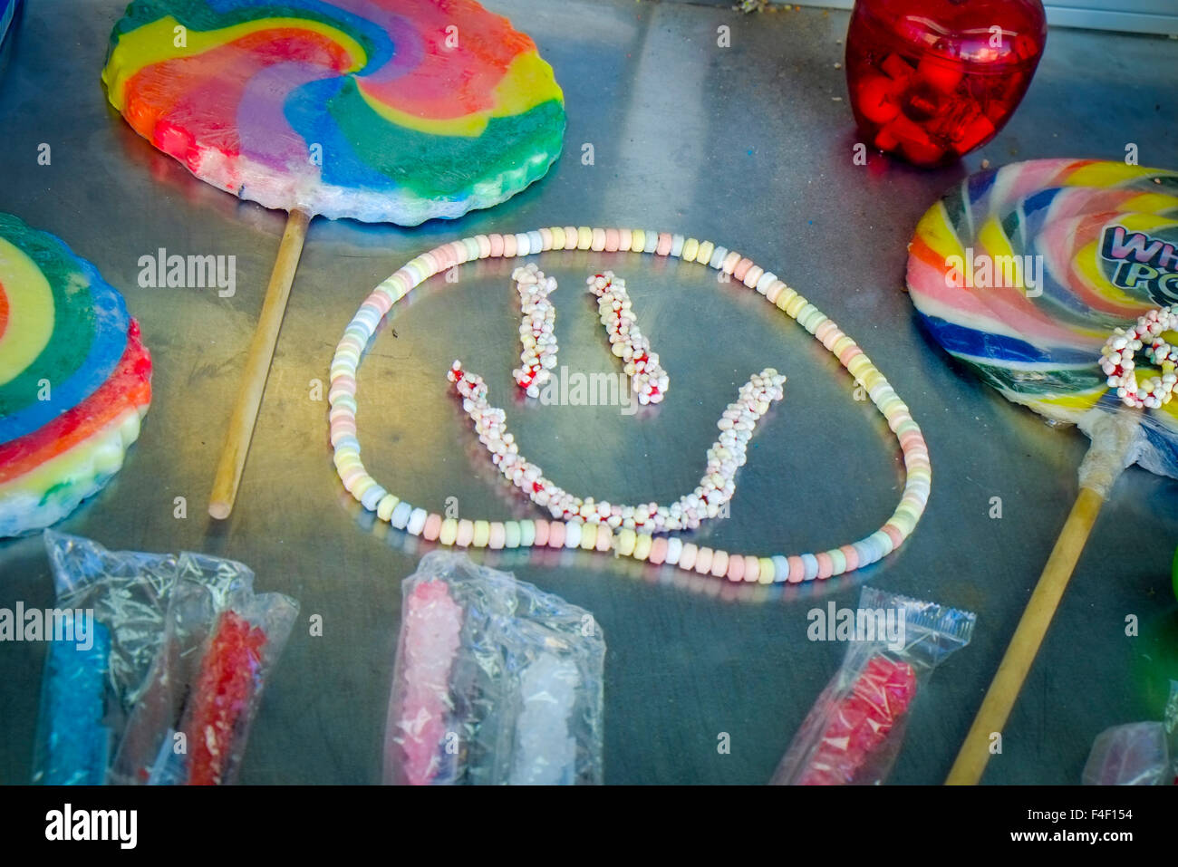 Candy, Coney Island, New York. USA Stock Photo Alamy