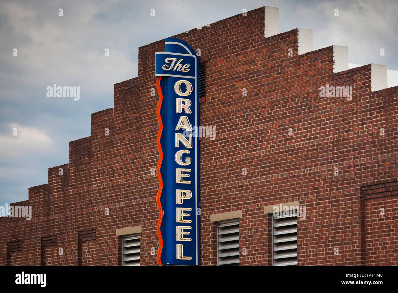 North Carolina, Asheville, The Orange Peel, bar and music club Stock Photo Alamy