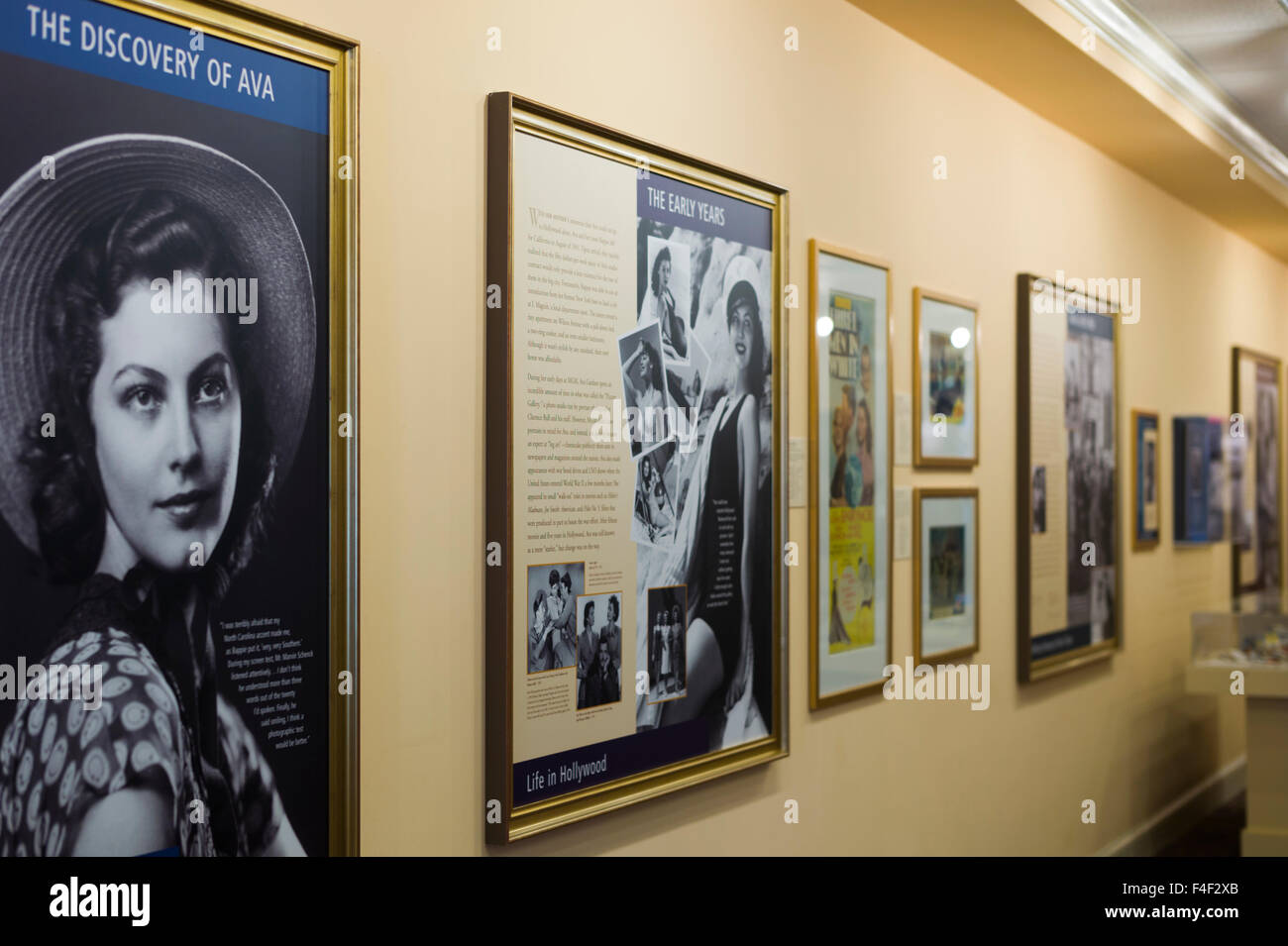 North Carolina, Smithfield, Ava Gardner Museum, museum to famous film