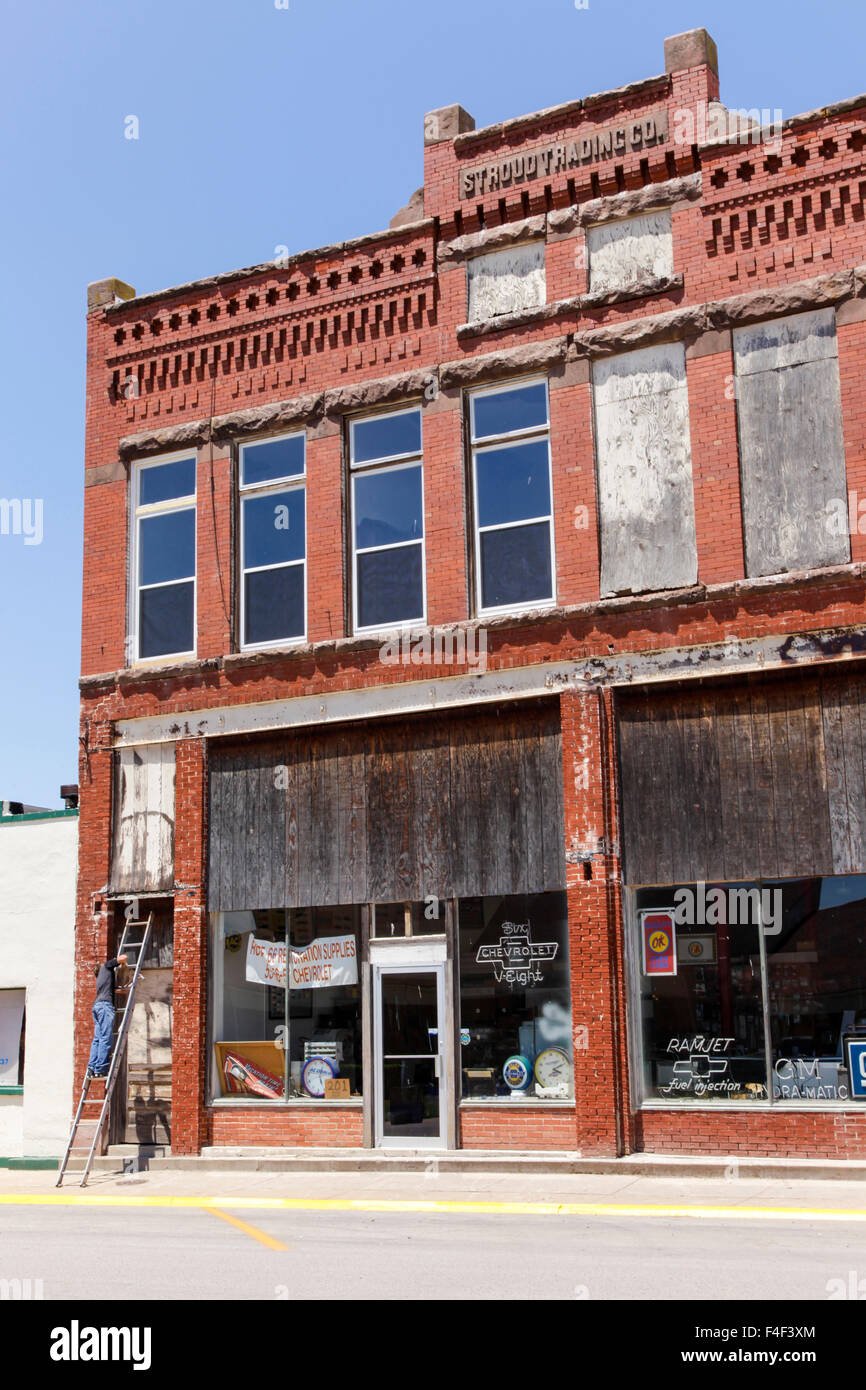 Chandler, Oklahoma, USA. Route 66 Stock Photo Alamy