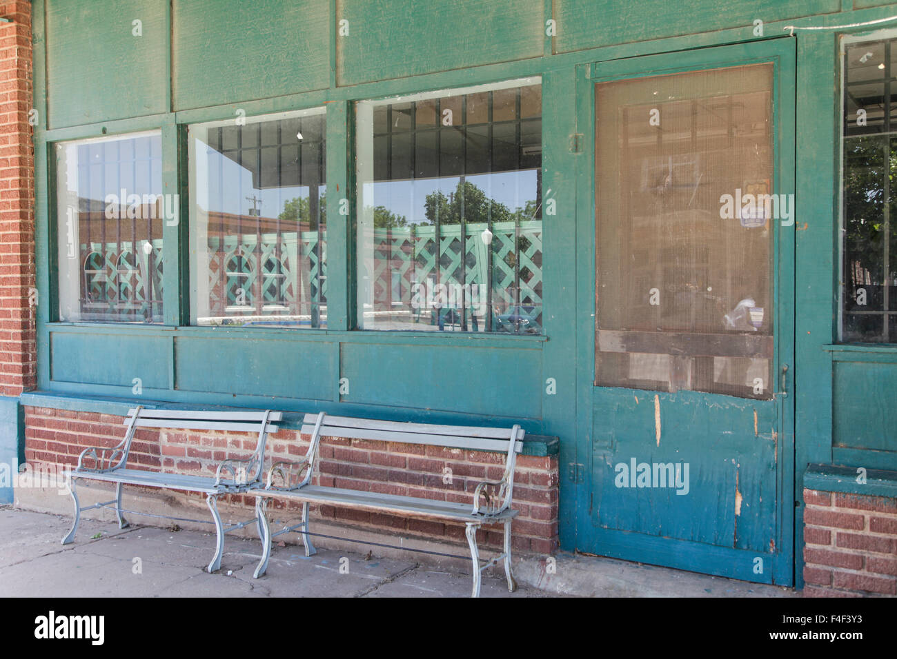 Depew, Oklahoma, USA. Route 66 Stock Photo Alamy