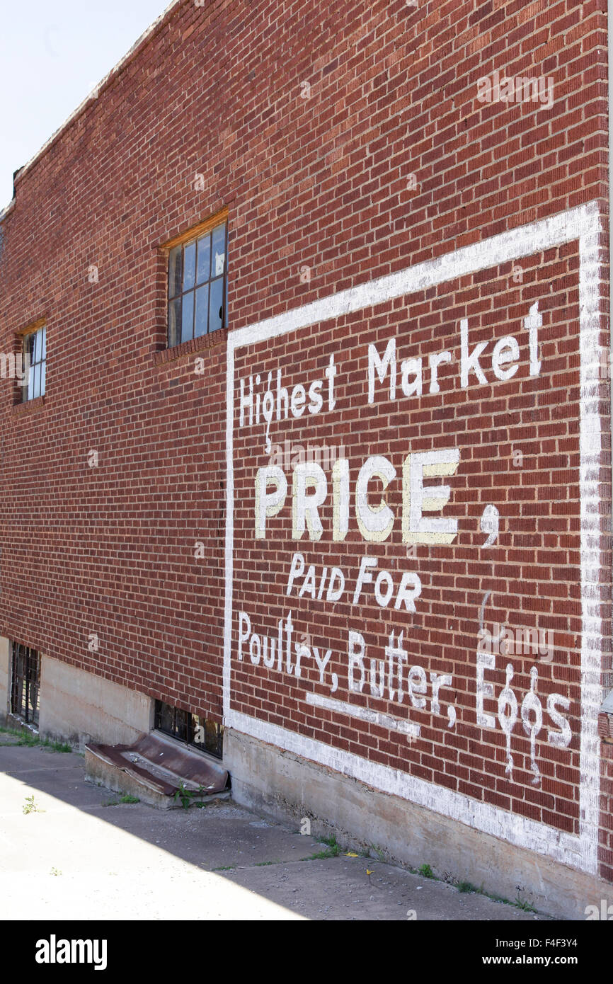 Depew, Oklahoma, USA. Route 66 Stock Photo Alamy