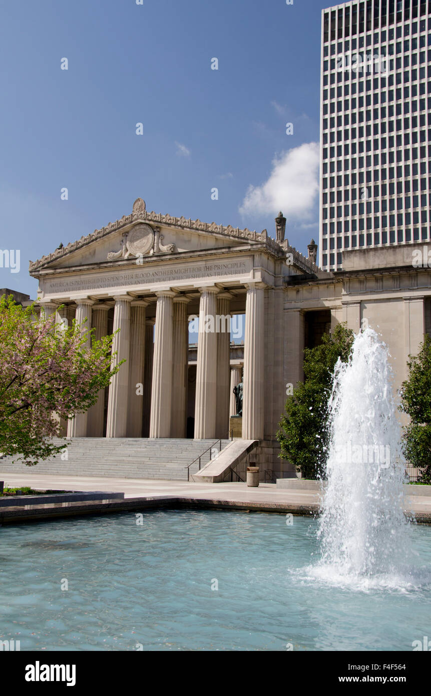 Tennessee, Nashville, Legislative Plaza. Military History Branch of the