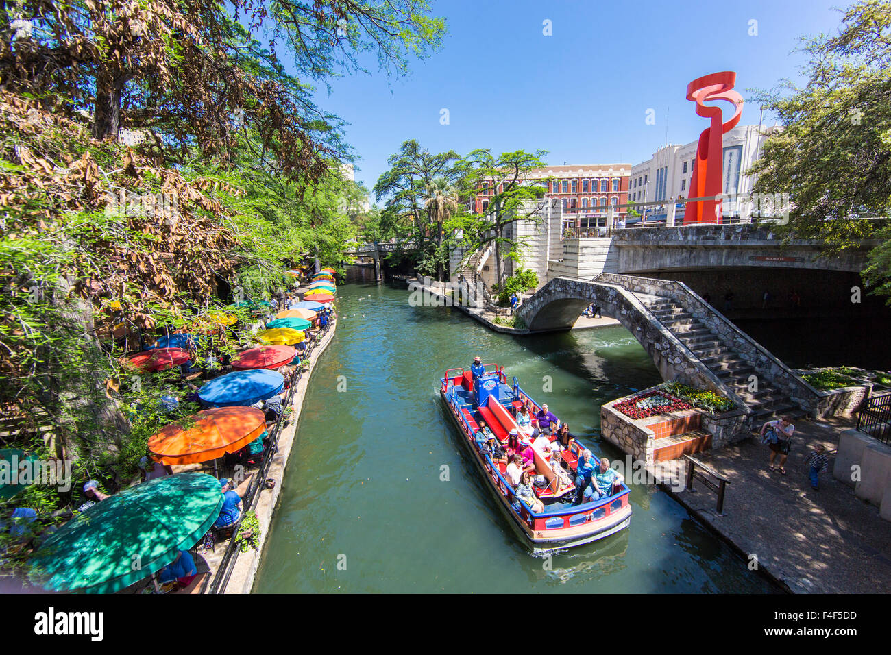 Riverwalk texas spring hi-res stock photography and images - Alamy