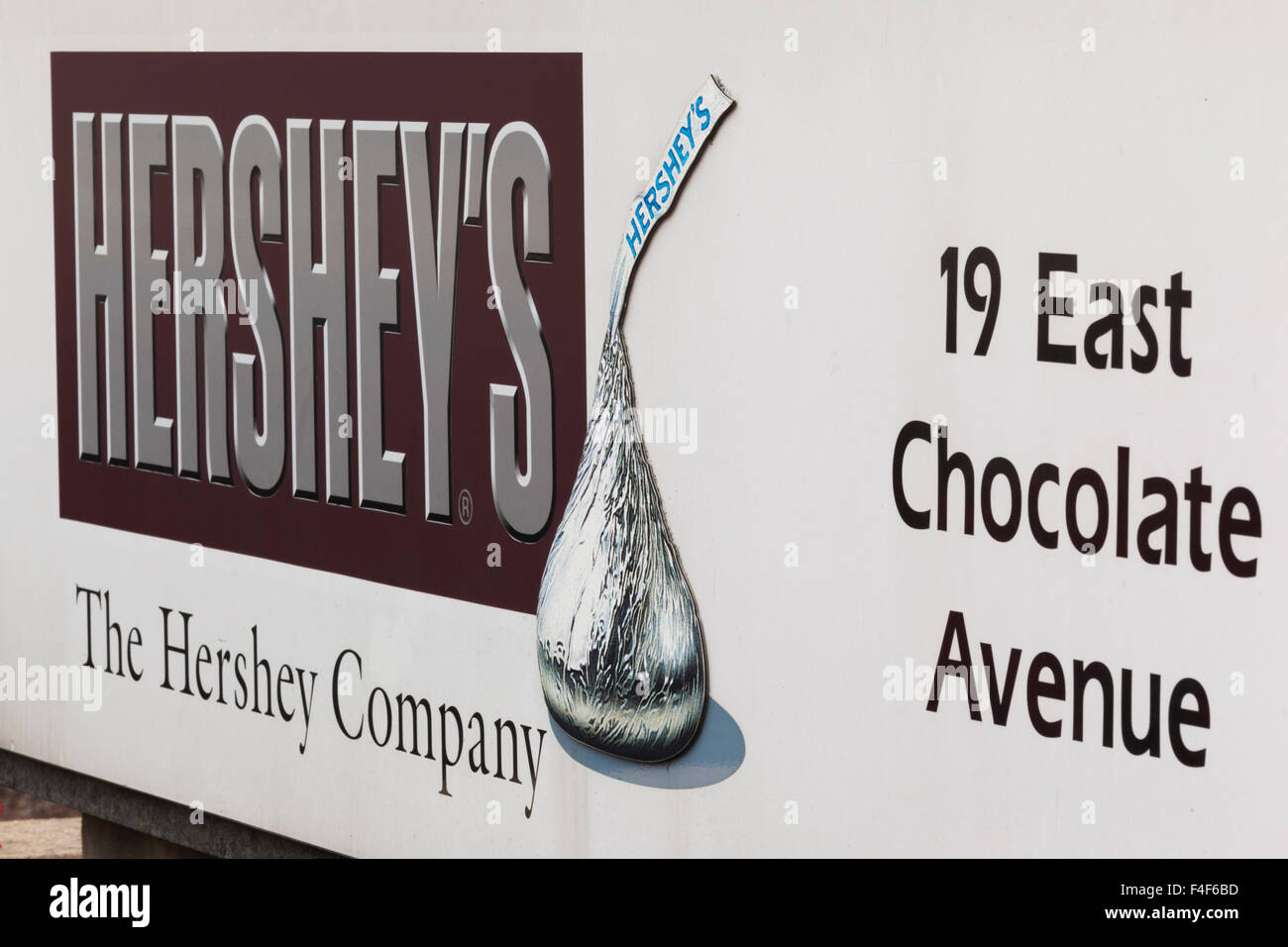USA, Pennsylvania, Hershey, headquarters of the Hershey Company Stock