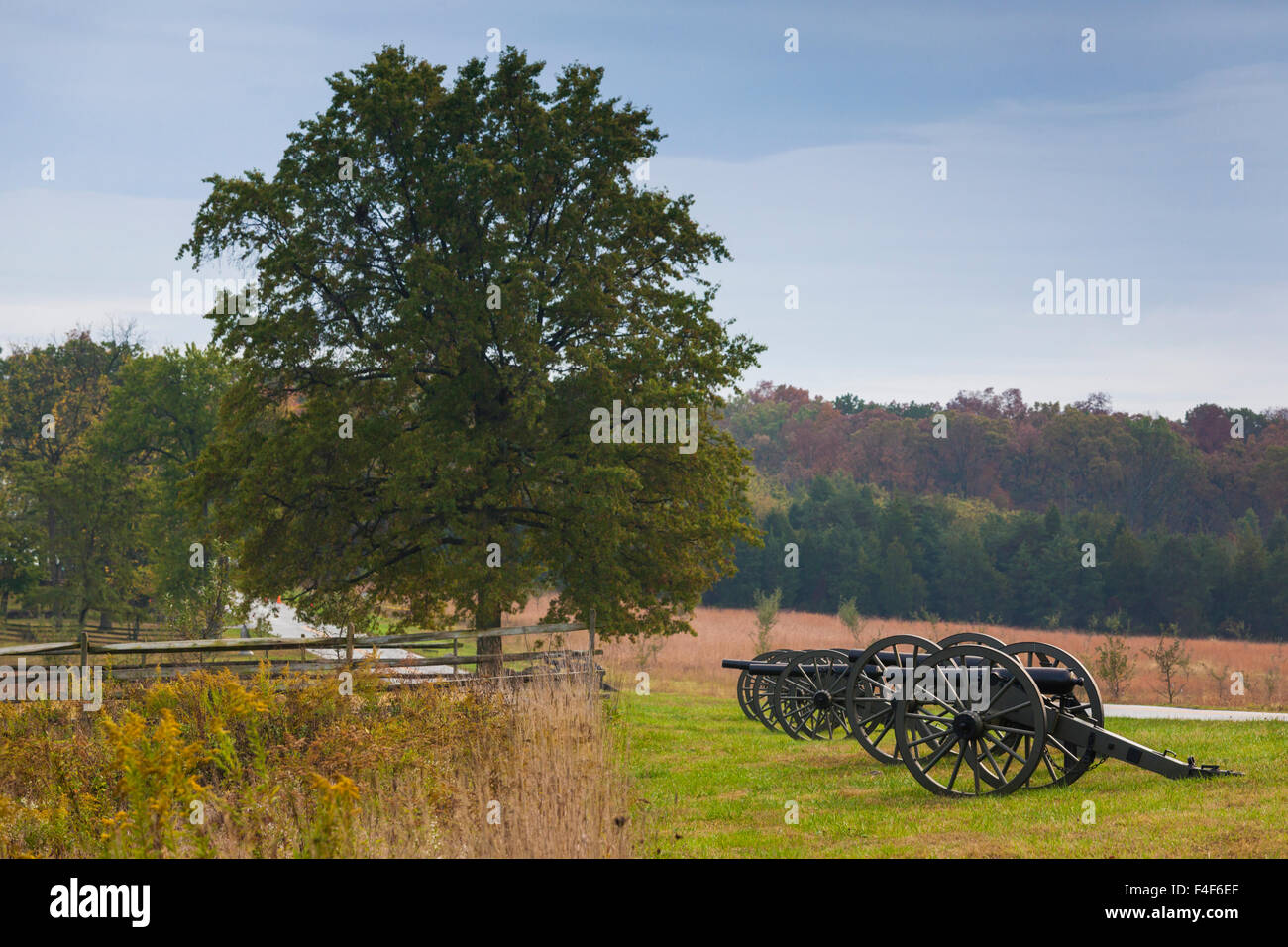 USA, Pennsylvania, Gettysburg, Battle of Gettysburg, artillery on