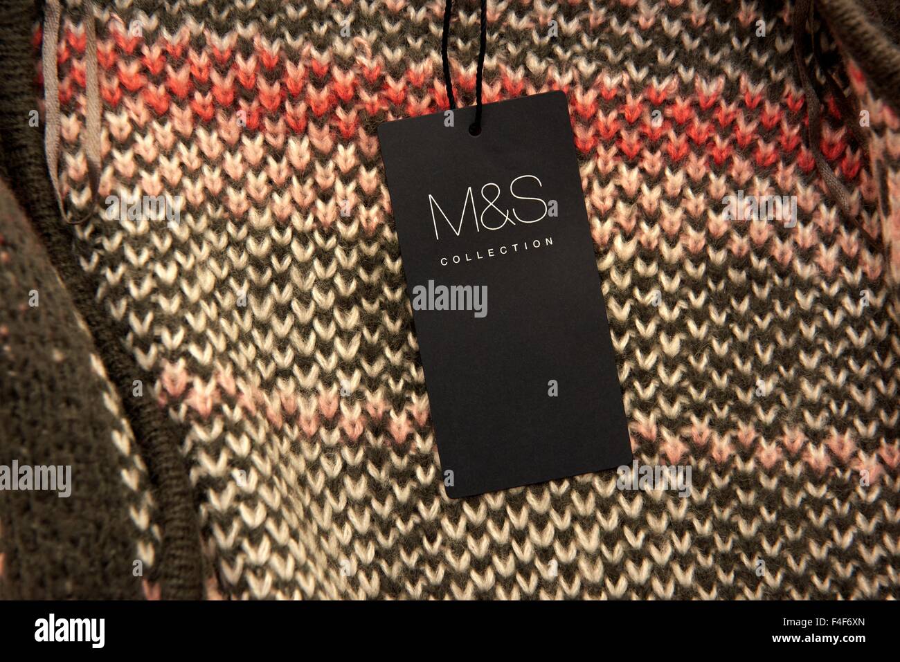 M&S Collection fashion label Stock Photo - Alamy
