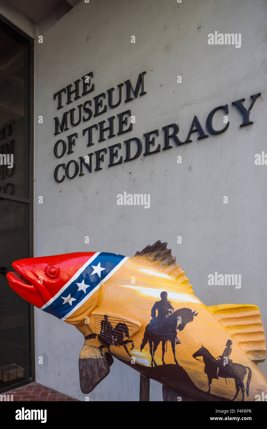 USA, Virginia, Richmond, The Museum of the Confederacy Stock Photo
