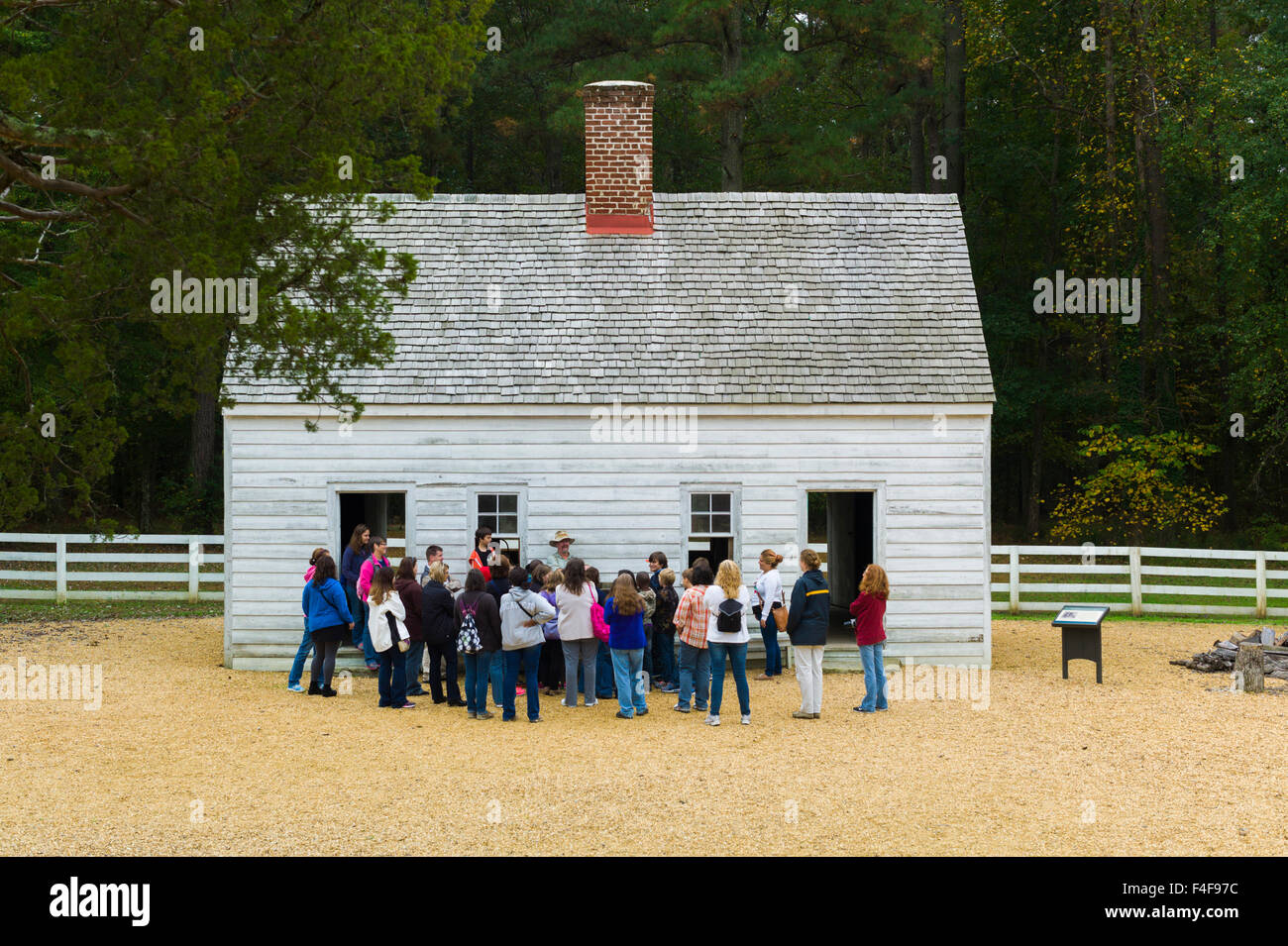 USA, Virginia, Petersburg, Pamplin Historical Park and Museum of the