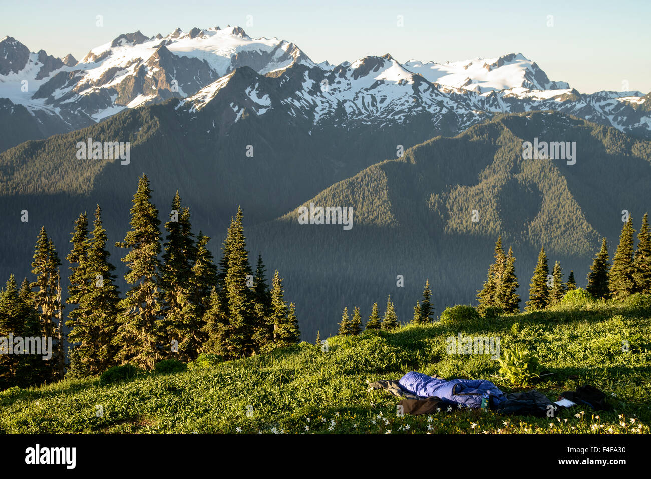lake and trail sleeping bag